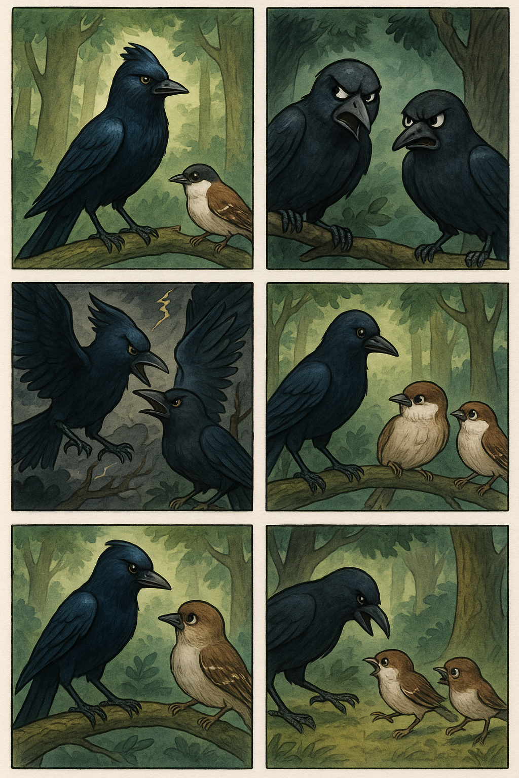 চাকমা রূপকথা তিন পাখির গল্প