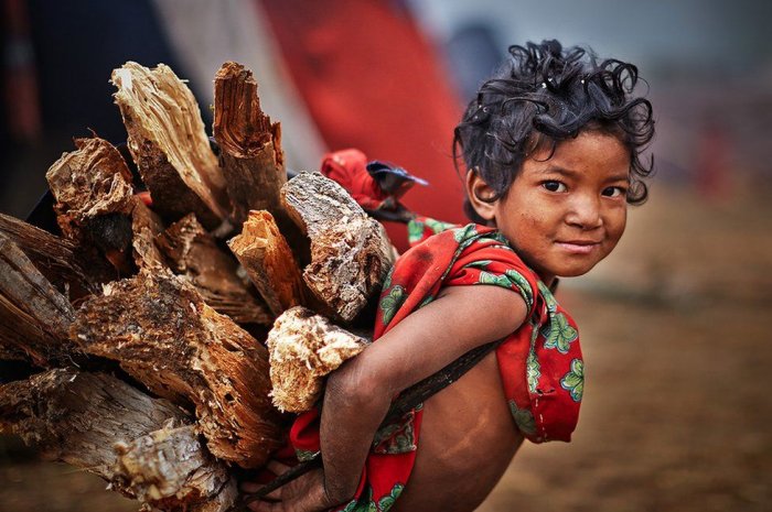 রাউতি আদিবাসী শিশু