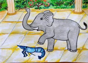 চিংড়ির সাজা