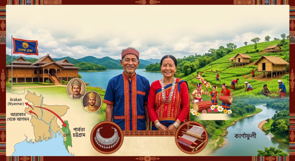 চাংমাটারা - চাকমা জাতির ইতিহাস